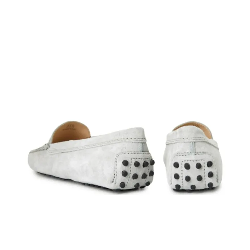 TOD'S Beanie Shoes Women's Gray-4