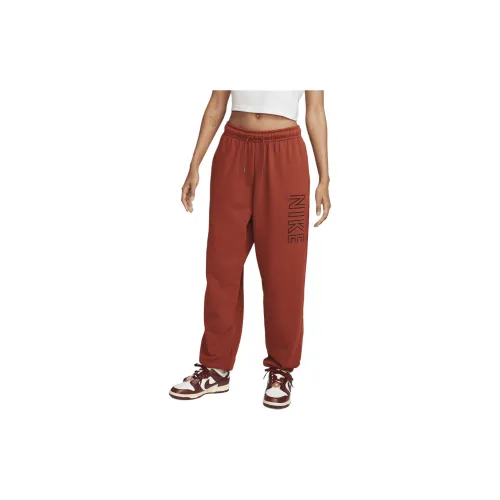 Nike Knitted Sweatpants Women's Brown