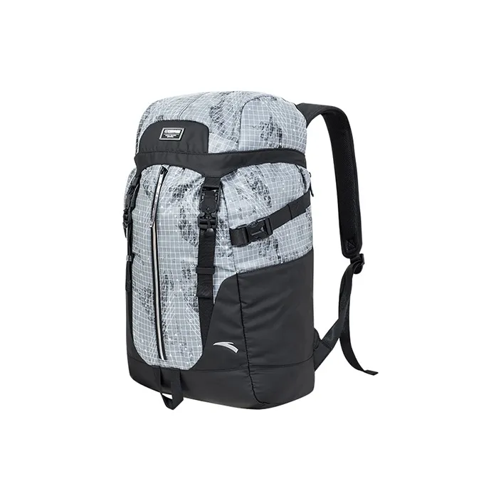 Anta Polyester Travel Bags Backpack Regular Unisex Basic Black-1
