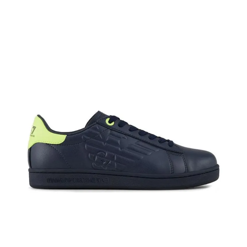 EMPORIO ARMANI Low Top Stylish Skateboarding Shoes Unisex Dark Blue-1