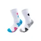 2 Pack (White Blue Pink+White Gray Black)