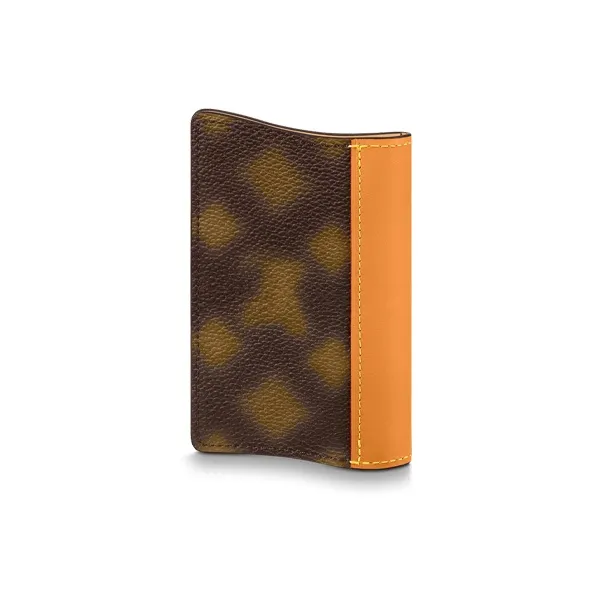 LOUIS VUITTON Pocket Organizer Blurry Monogram Brown-2