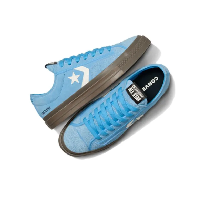 Converse Star Player 76 Suede Low 'Light Blue'-3