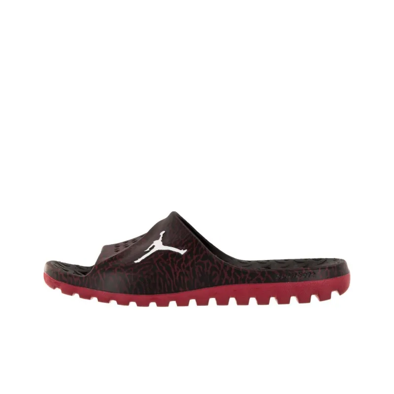 JORDAN Super.Fly Slides Black/Red-0