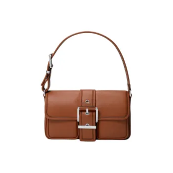 MICHAEL KORS Cow Leather Handbag Shoulder Bag Women's Leather Brown