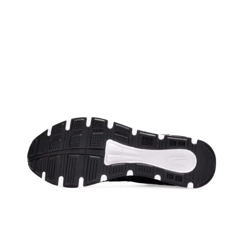 DO WIN Low Top Marathon Running Shoes Unisex Black Green-3