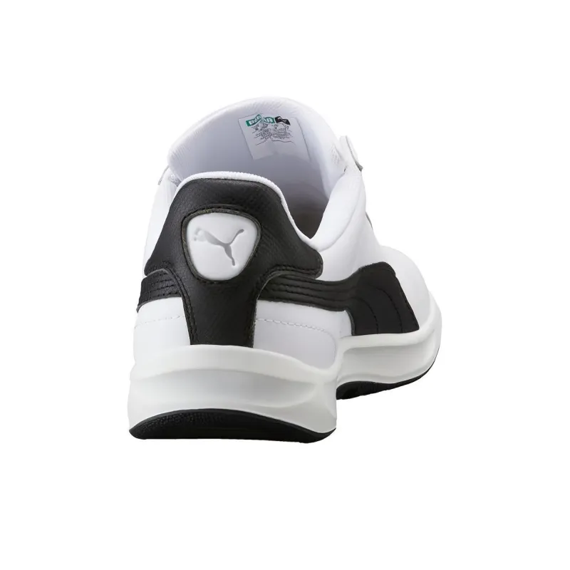 PUMA G.Vilas Slip-Resistant Cushioning Lightweight Coverage Low-Top Skateboard Shoes Men's Black White-4