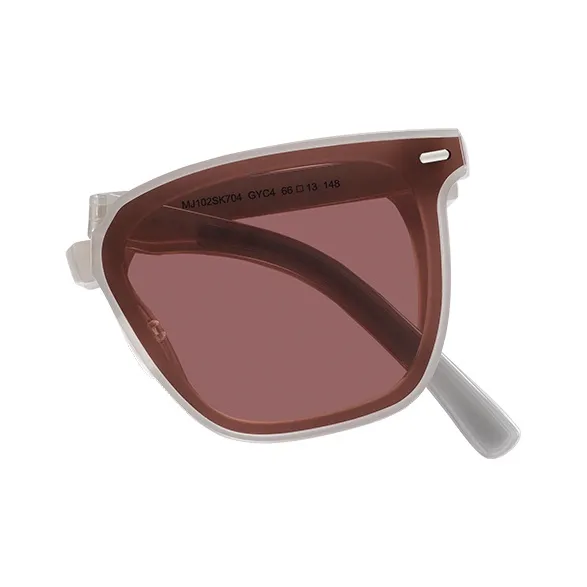 MUJOSH Flying Stack Series Square Foldable Sunglasses For UV400 Protection With Beauty Enhancing Lens Unisex-13