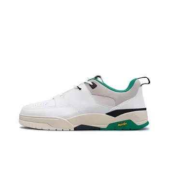 TSUBO Basketball Cushioning Wear-Resistant Low-Top Casual Shoes Unisex White Gray