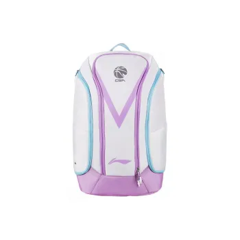 LiNing Fabric Basketball Bag Backpack Regular Unisex Pink/White