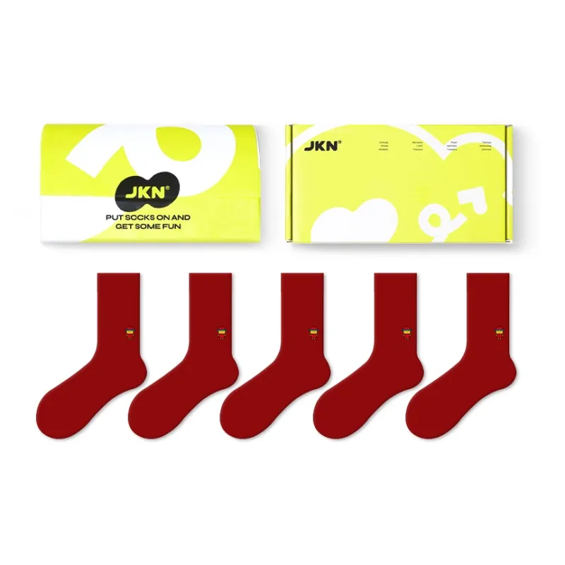 JKN Unisex Mid Calf Socks-7