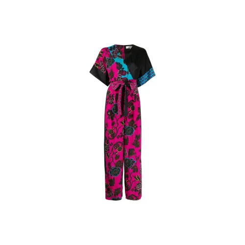 DVF Diane von Furstenberg Rinna Panelled Wrap Jumpsuit