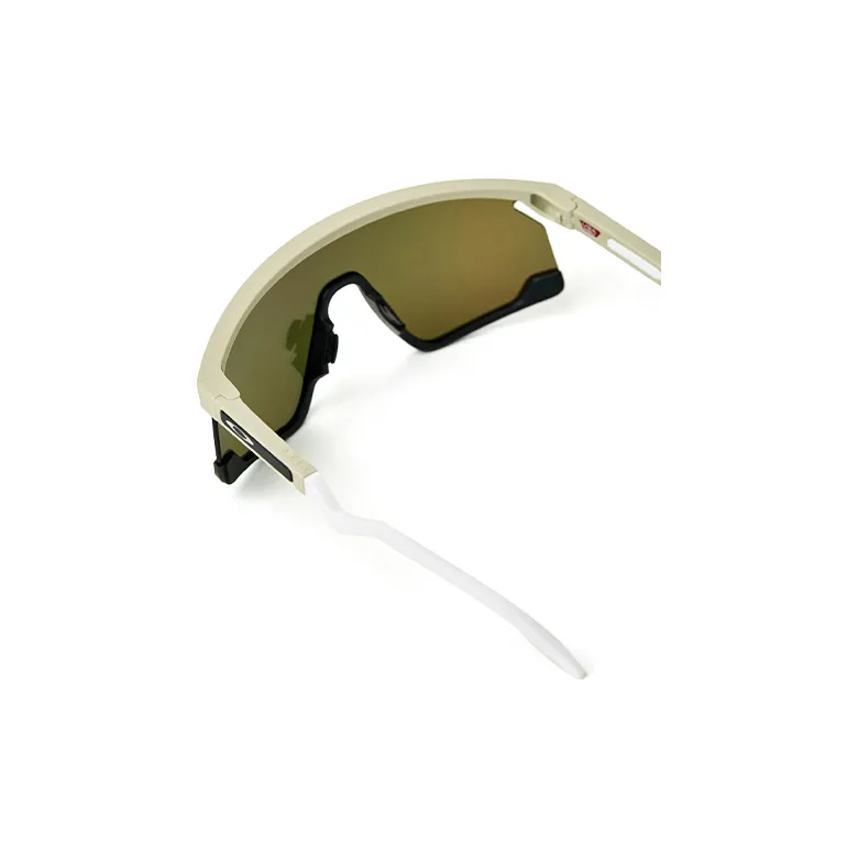 Oakley Irregular Shape Sunglasses Men's White-2