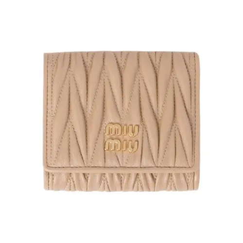 MIU MIU Matelassé Wallets