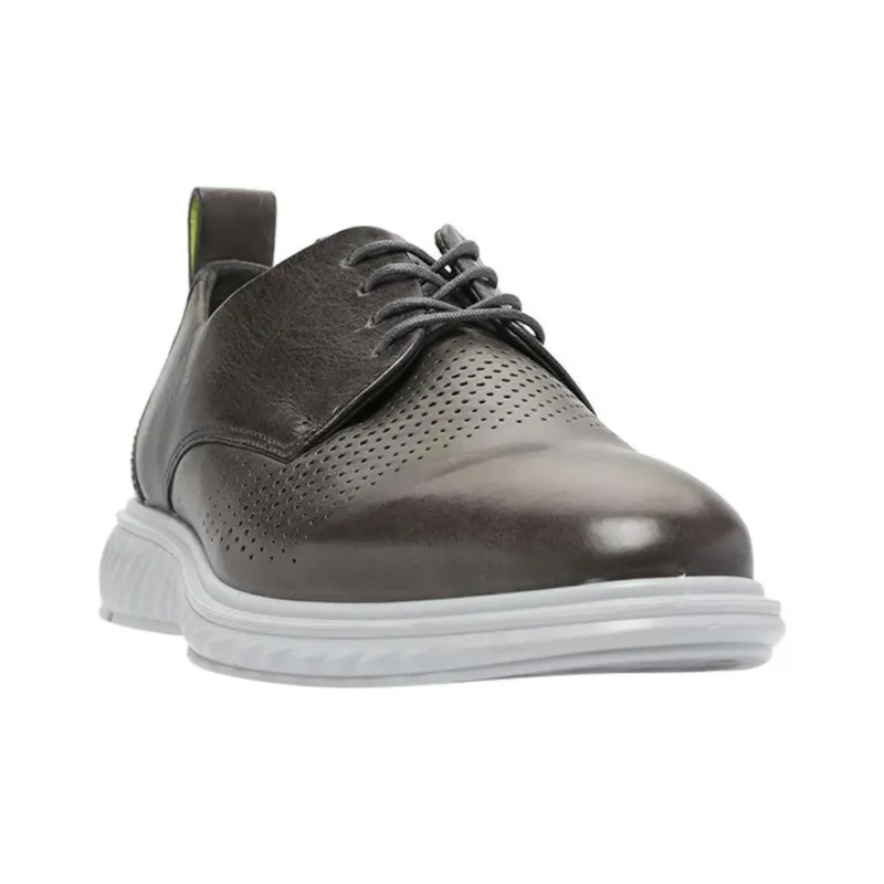 Ecco St.1 Hybrid Lite Casual Single Shoes Men's Black Gray-2