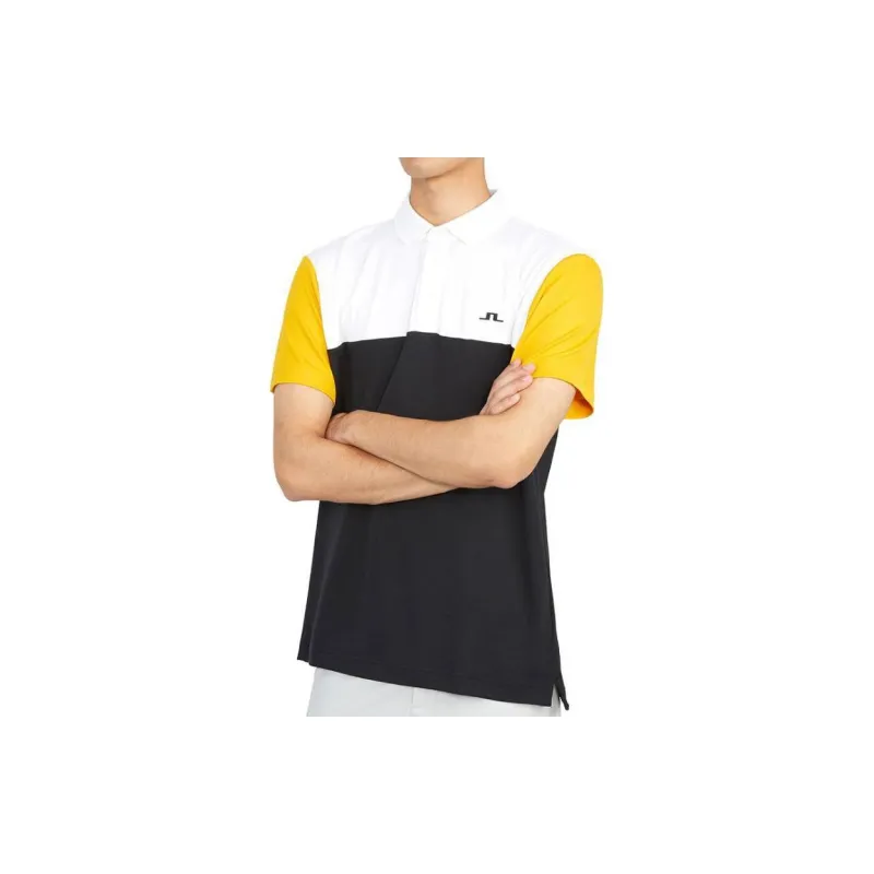 J.Lindeberg Polo Shirt Men's Yellow-3