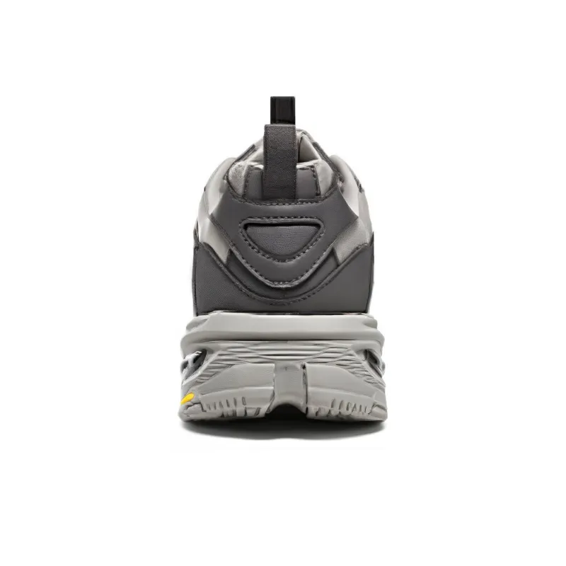 Skechers Vigor 3.0 Cushioning Anti Slip And Wear Resistant Low Top Chunky Sneakers Men's Charcoal Gray-3