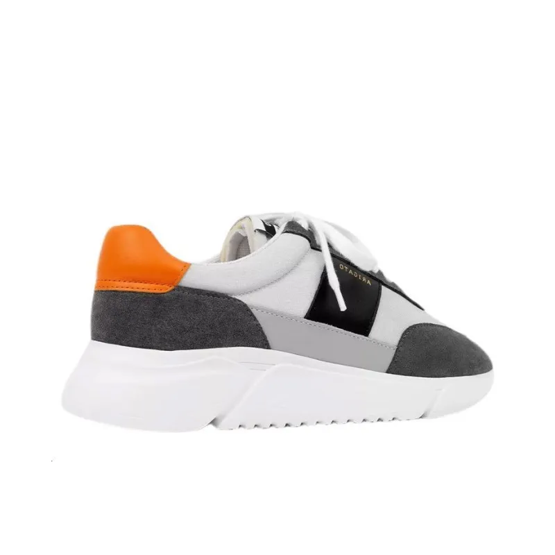 Axel Arigato Genesis Vintage Runner Light Grey Black Orange-4
