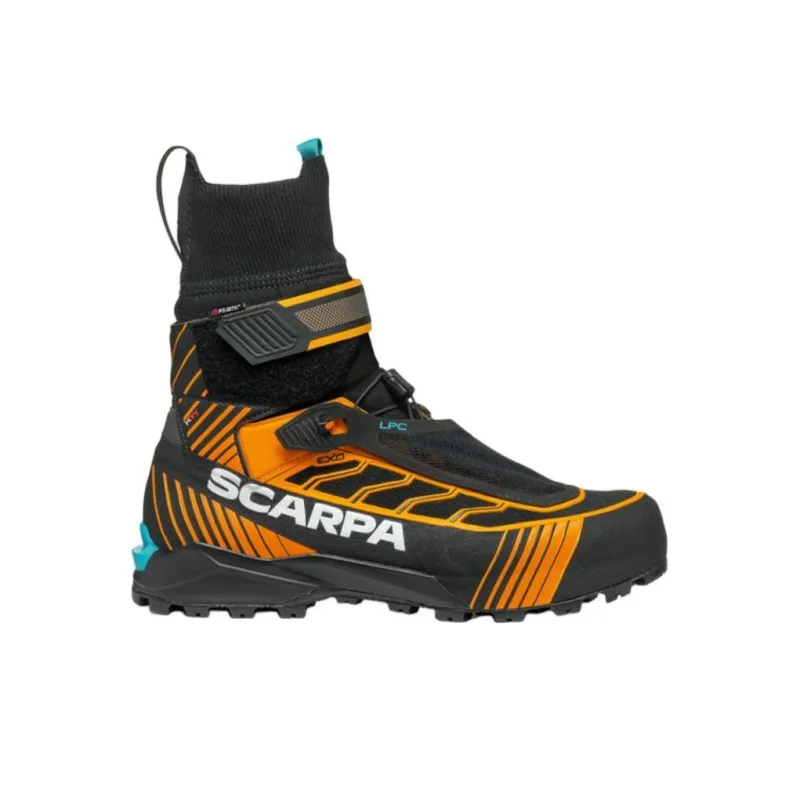SCARPA Anti-Slip Wear-Resistant Low-Top Hiking Shoes Unisex Black-1
