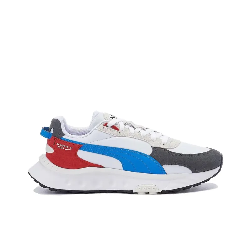 PUMA Wild Rider Rollin Ebony White-1