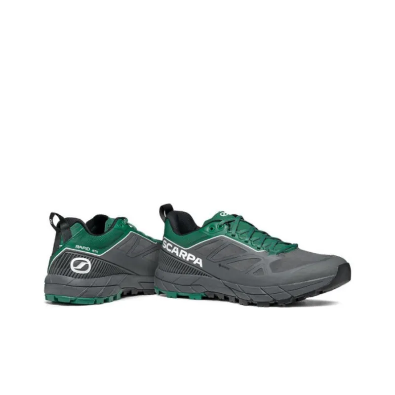 SCARPA Rapid Cushioning Anti-Slip And Wear-Resistant Low-Top Casual Shoes Men's Gray-4