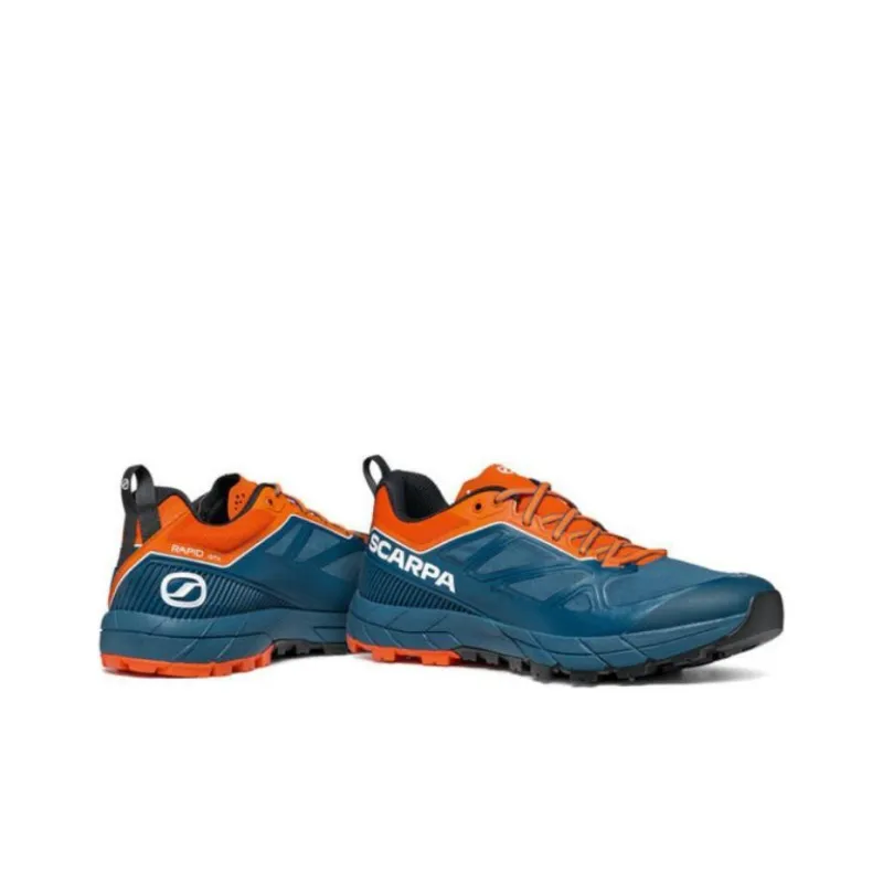 SCARPA Rapid Cushioning Anti-Slip And Wear-Resistant Low-Top Casual Shoes Unisex Blue-3