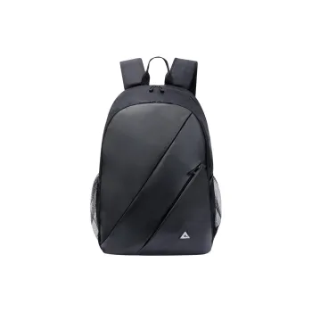 PEAK Simple Line Polyester Backpack Regular Unisex Stellar Black