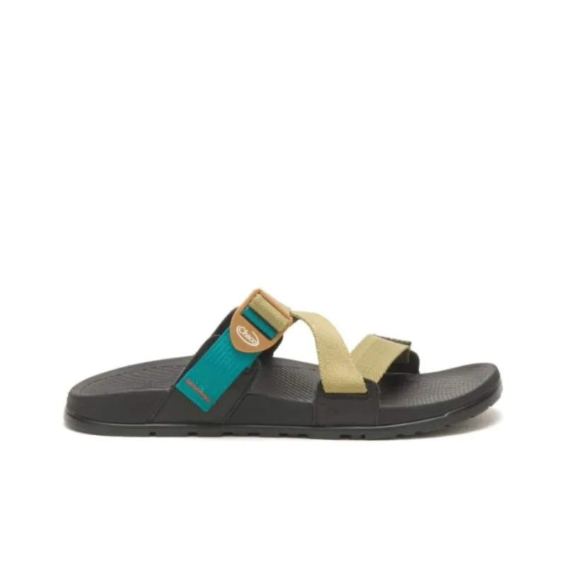 Chaco LOWDOWN SLIDE Slide Slippers Men's Green-1