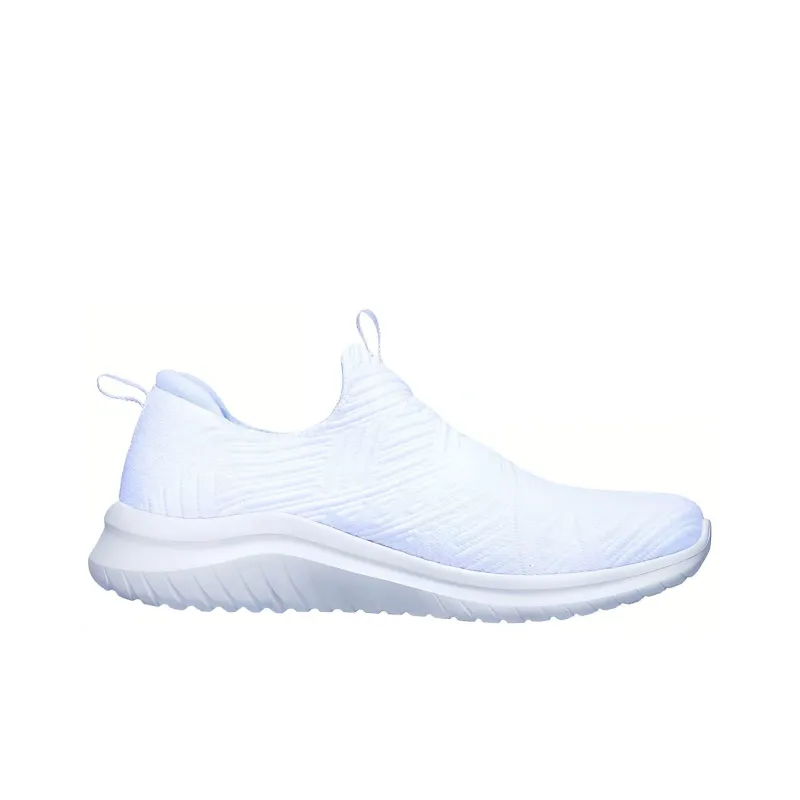 Skechers Ultra Flex 2.0 Cushioning Anti-Slip Wear-Resistant Breathability Low-Top Running Shoes Women's White-1