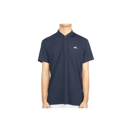 J.Lindeberg Polo Shirts Men Navy Blue