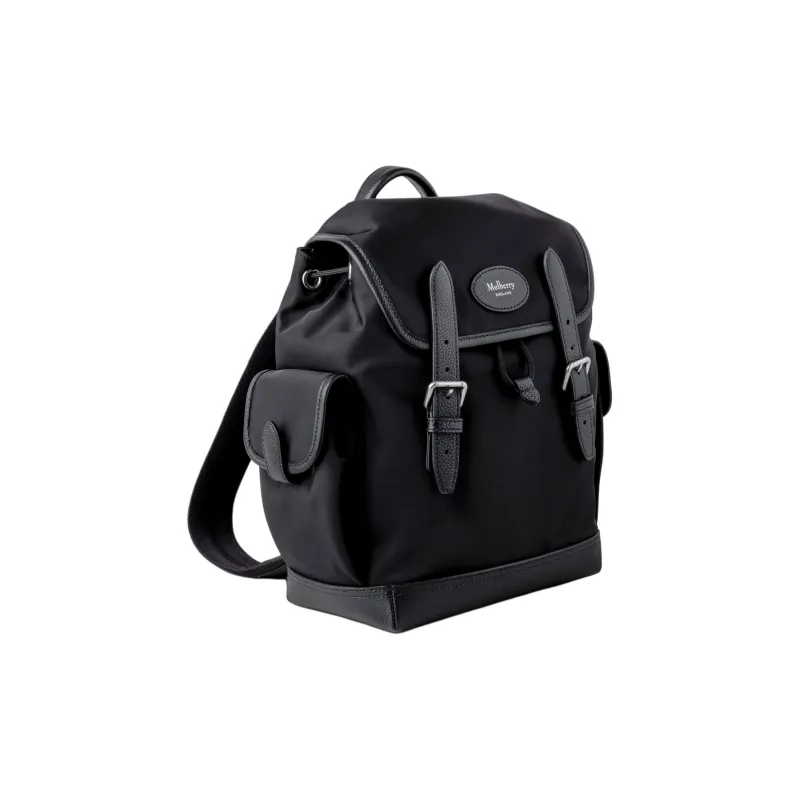 Mulberry Logo appliqué Buckle fastening Backpack-1