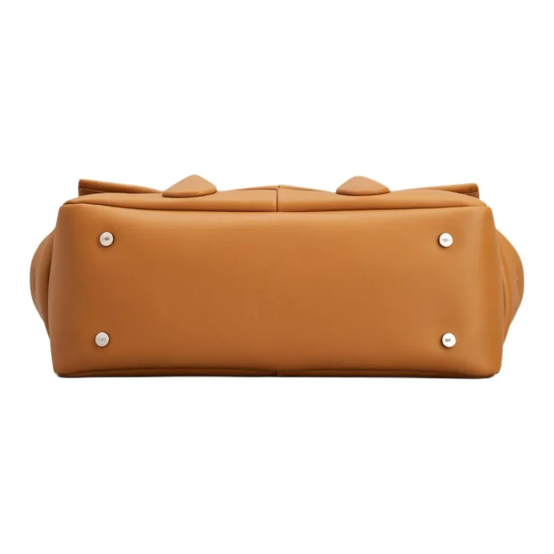 TOD'S Di Logo Patch Tote Bag-4