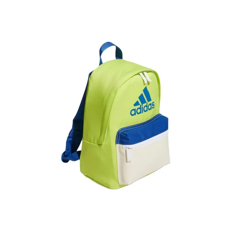 Adidas Polyester Backpack Regular Women's Neon Yellow-3