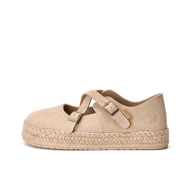 Joy&Mario Espadrilles Women's Beige/Camel/Pink-0