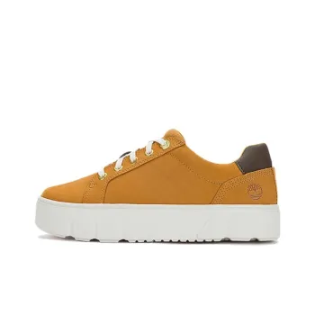 Timberland Laurel Court Low Lace Up Sneaker 'Wheat Canvas' Women's