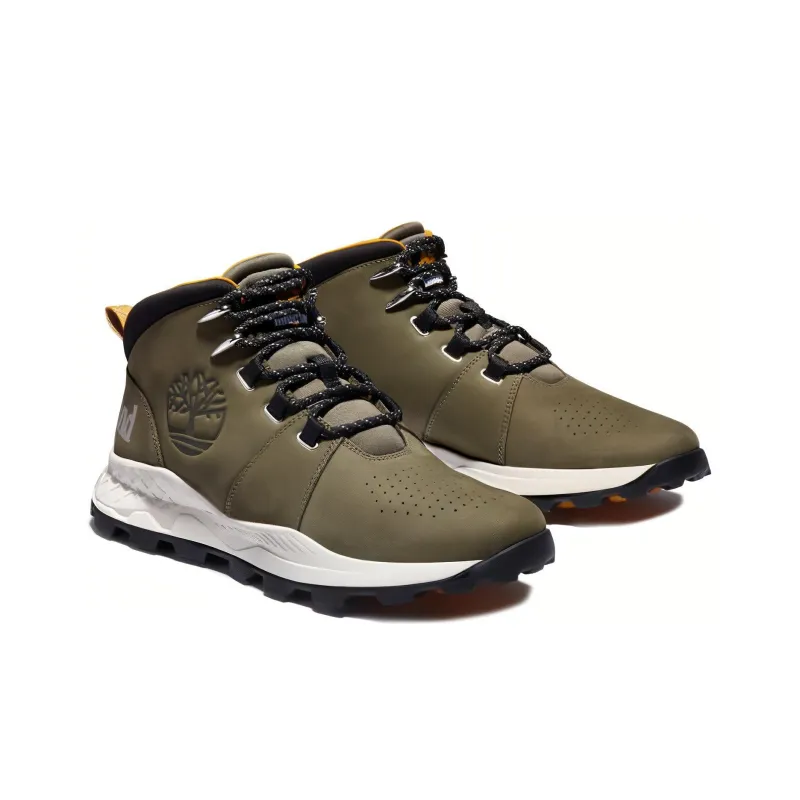 Timberland Brooklyn 'Dark Green Orange'-1