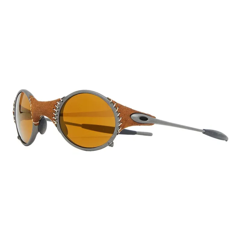 Oakley Vintage Oakley Michael Jordan Mars Leather Iridium Sunglasses-0