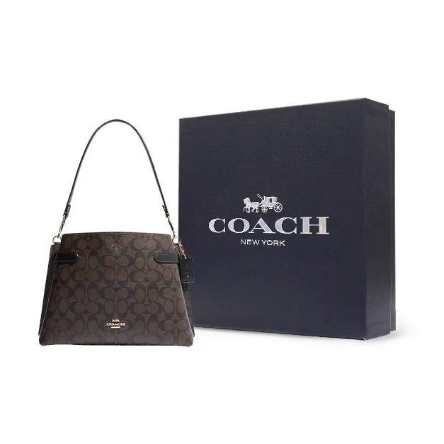 COACH PVC Portable Crossbody Bag Shoulder Bag Women's Multicolor-6