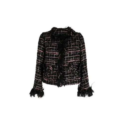 SHIATZY CHEN Tweed Fringed Jacket