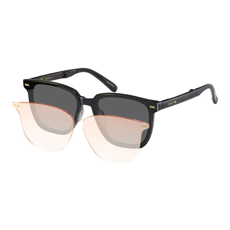 MUJOSH Flying Stack Series Square Foldable Sunglasses For UV400 Protection With Beauty Enhancing Lens Unisex-5