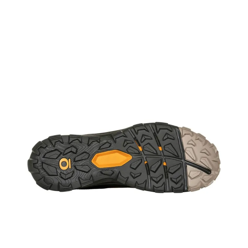 Oboz Footwear Katabatic Slip-Resistant Low-Top Hiking Shoes Men's Yellow-5