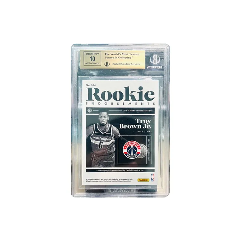 PANINI Troy Brown Jr. Graded Cards-3