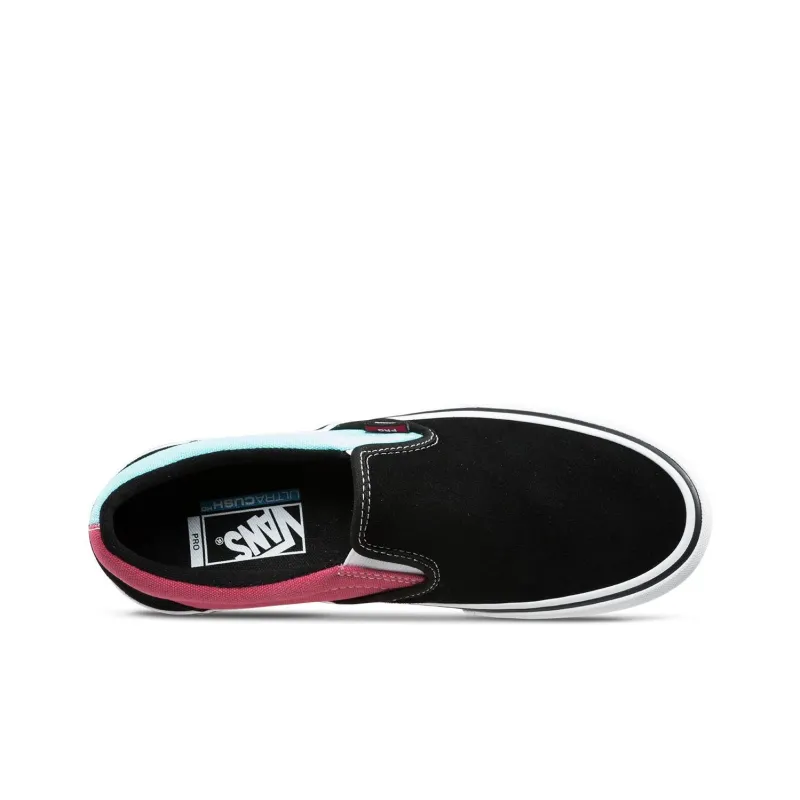 Vans Slip On Pro 'Asymmetry Blue Rose'-1