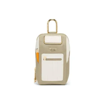 TUMI Elastic Nylon Golf Bag Storage Bags Women's White