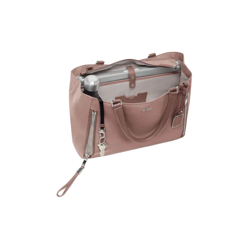 TUMI Nylon Tote Bag Shopping Bag Shoulder Bag Crossbody Bag Handbag Medium Size Women's Pink-2