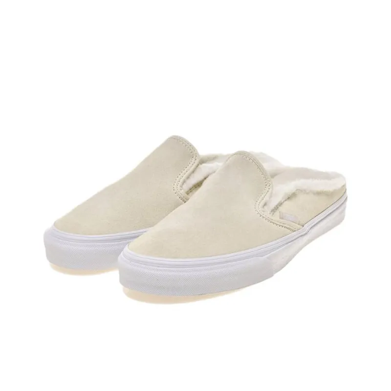 Vans Fleece Pack X Vans Classic Slip On White-1