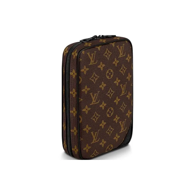 LOUIS VUITTON Utility Side Bag Monogram Brown-1