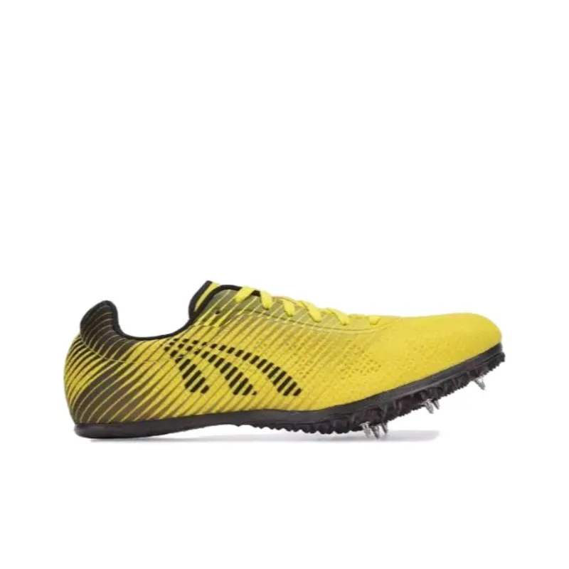 DO WIN Cushioning Abrasion Resistant Breathable Low Top Running Shoes Unisex Yellow Black-1