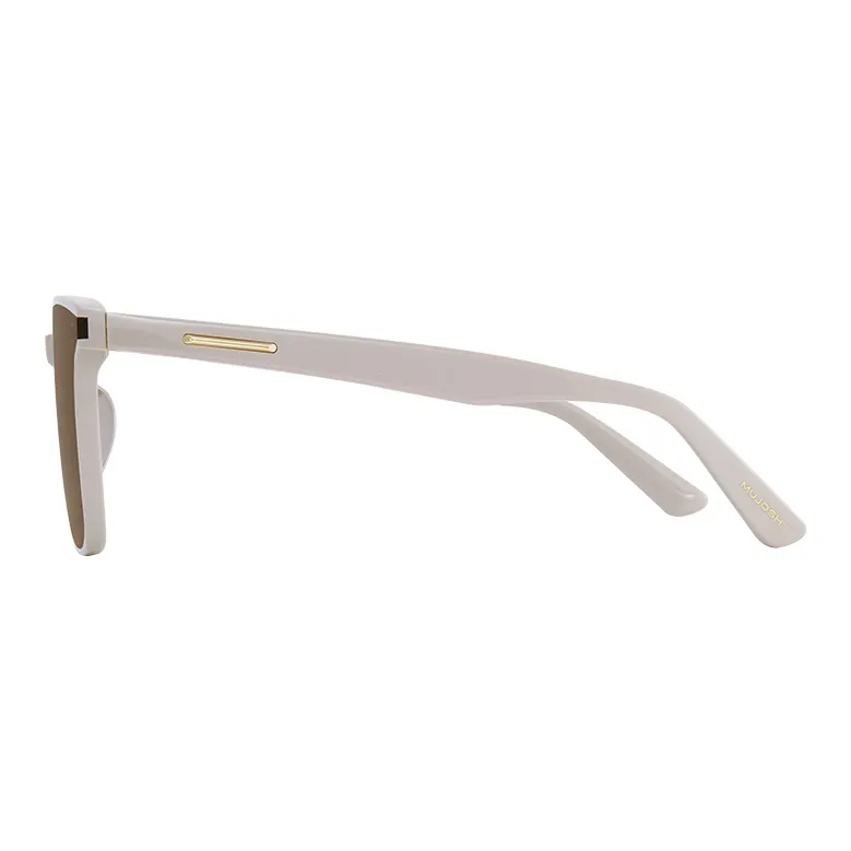 MUJOSH Astral Series Square Plate Frameless Floating Face Sunglasses Polarized Oversized Frame Sunglasses Unisex-13