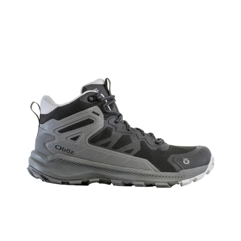Oboz Footwear Katabatic Water-Resistant High-Top Hiking/Trekking Shoes Men's Black-1